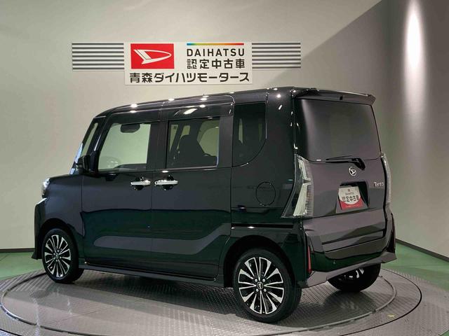 タントカスタムＲＳ下回り防錆済み　前席シートヒーター　アルミ　ターボ　４ＷＤ　エアバッグ　キーフリー　スマートキ−　ＡＢＳ（青森県）の中古車
