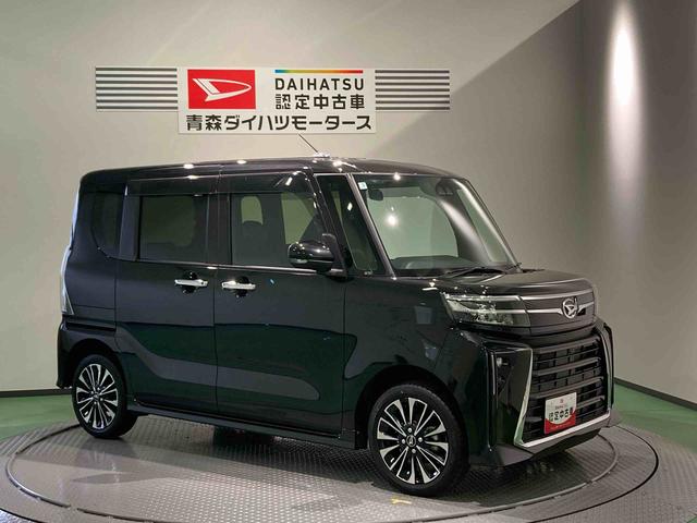 タントカスタムＲＳ下回り防錆済み　前席シートヒーター　アルミ　ターボ　４ＷＤ　エアバッグ　キーフリー　スマートキ−　ＡＢＳ（青森県）の中古車