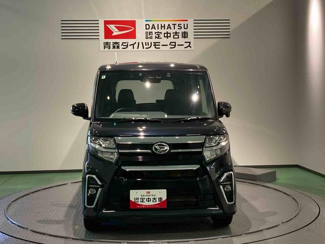 タントカスタムＲＳナビ　ドラレコ　エンスタ　前席シートヒーター　下回り防錆済み　アルミ　ターボ　４ＷＤ　ＥＴＣ　エアバッグ　キーフリー　スマートキ−　ＡＢＳ（青森県）の中古車