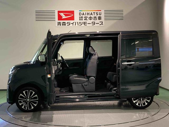 タントカスタムＲＳナビ　ドラレコ　エンスタ　前席シートヒーター　下回り防錆済み　アルミ　ターボ　４ＷＤ　ＥＴＣ　エアバッグ　キーフリー　スマートキ−　ＡＢＳ（青森県）の中古車