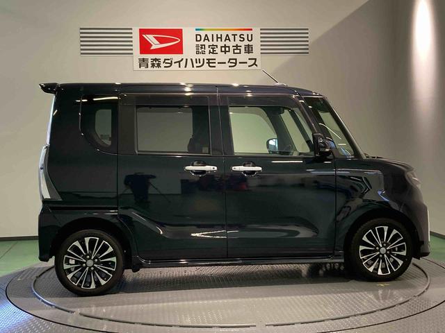 タントカスタムＲＳナビ　ドラレコ　エンスタ　前席シートヒーター　下回り防錆済み　アルミ　ターボ　４ＷＤ　ＥＴＣ　エアバッグ　キーフリー　スマートキ−　ＡＢＳ（青森県）の中古車