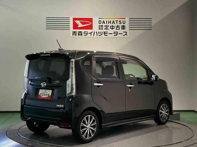 ムーヴカスタム　ＸリミテッドII　ＳＡIIIナビ　ドラレコ　エンスタ　下回り防錆済み　キーフリー　ＡＢＳ　４ＷＤ　スマートキー　アルミ（青森県）の中古車