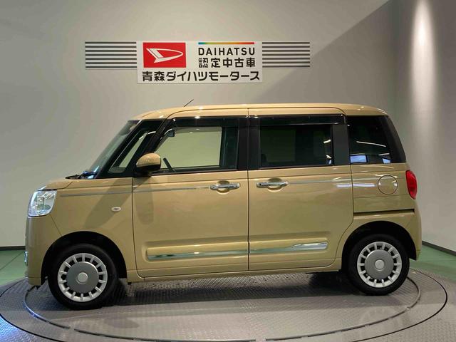 ムーヴキャンバスセオリーＧナビ　下回り防錆済み　前席シートヒーター　４ＷＤ　スマートキー　キーフリー　エアバッグ（青森県）の中古車