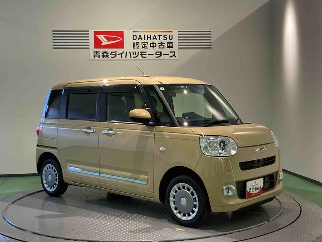 ムーヴキャンバスセオリーＧナビ　下回り防錆済み　前席シートヒーター　４ＷＤ　スマートキー　キーフリー　エアバッグ（青森県）の中古車