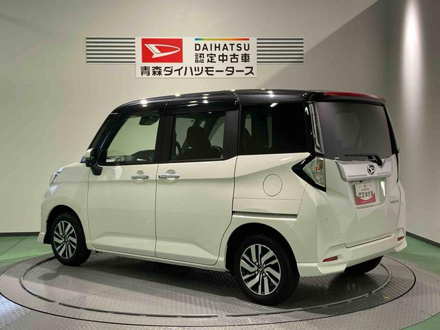 トールカスタムGディスプレイオーディオ 下回り防錆済み 4WD キーフリー スマートキー エアバッグ ABS アルミ(青森県)の中古車