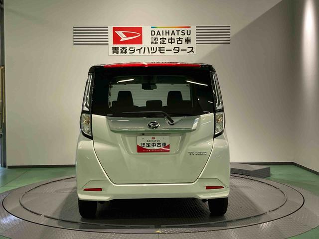 トールカスタムGディスプレイオーディオ 下回り防錆済み 4WD キーフリー スマートキー エアバッグ ABS アルミ(青森県)の中古車