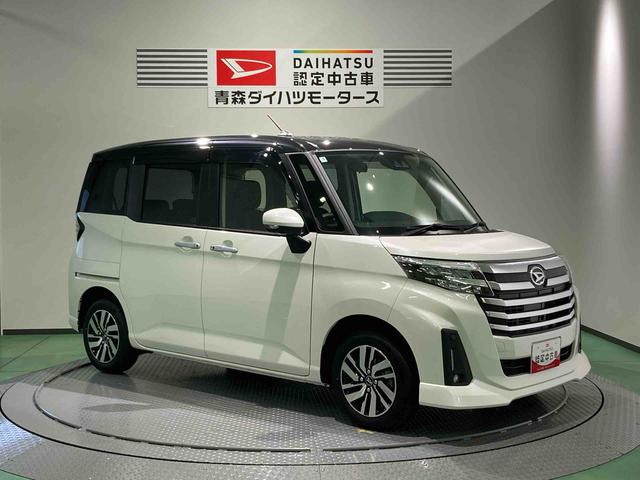 トールカスタムGディスプレイオーディオ 下回り防錆済み 4WD キーフリー スマートキー エアバッグ ABS アルミ(青森県)の中古車