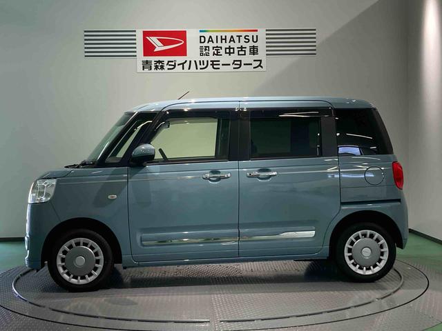ムーヴキャンバスセオリーGナビ 前席シートヒーター 下回り防錆済み 4WD スマートキー キーフリー エアバッグ(青森県)の中古車