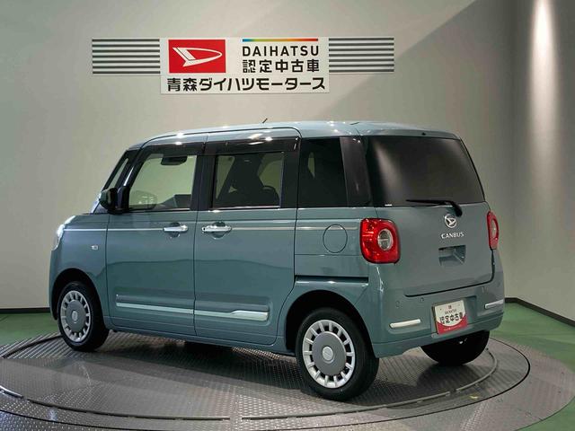 ムーヴキャンバスセオリーGナビ 前席シートヒーター 下回り防錆済み 4WD スマートキー キーフリー エアバッグ(青森県)の中古車