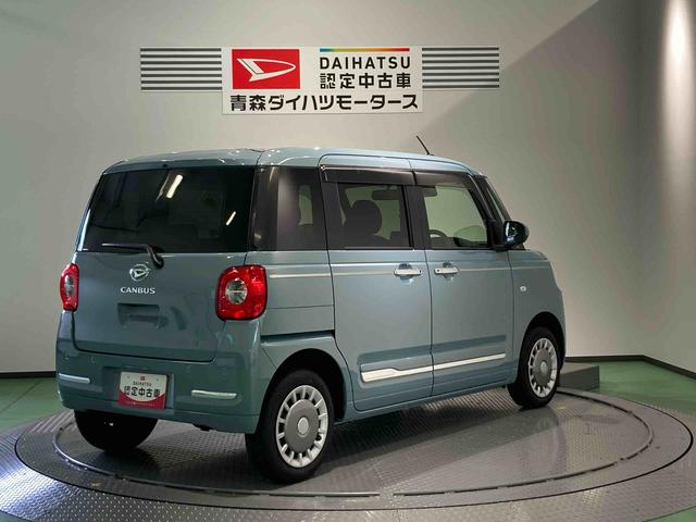 ムーヴキャンバスセオリーGナビ 前席シートヒーター 下回り防錆済み 4WD スマートキー キーフリー エアバッグ(青森県)の中古車