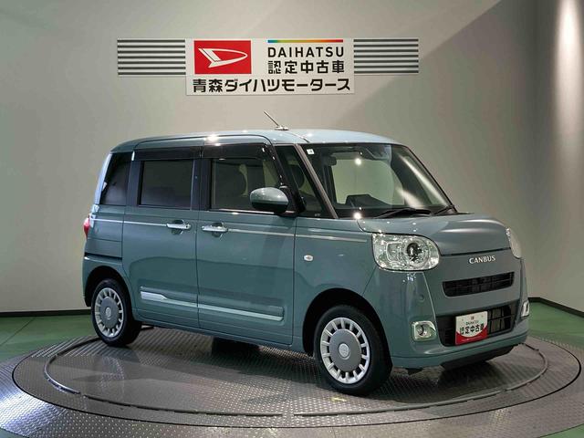 ムーヴキャンバスセオリーGナビ 前席シートヒーター 下回り防錆済み 4WD スマートキー キーフリー エアバッグ(青森県)の中古車