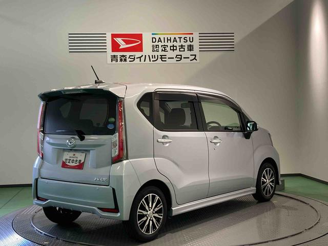 ムーヴカスタム X ハイパーSAIIナビ 下回り防錆済み 4WD ABS スマートキー アルミ(青森県)の中古車