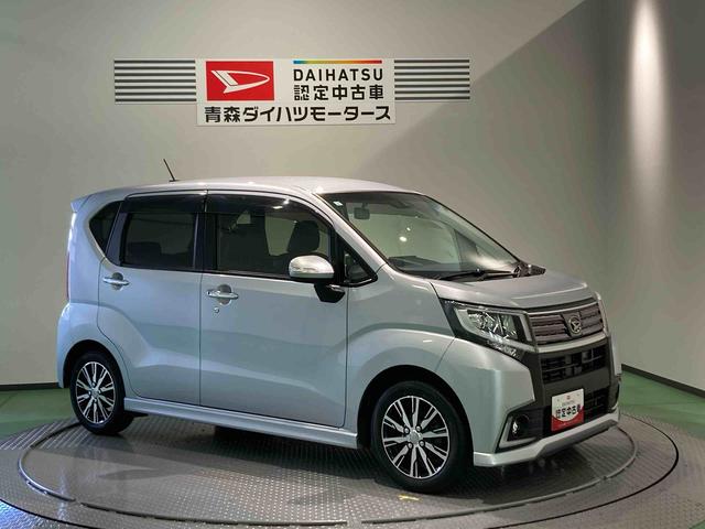 ムーヴカスタム X ハイパーSAIIナビ 下回り防錆済み 4WD ABS スマートキー アルミ(青森県)の中古車