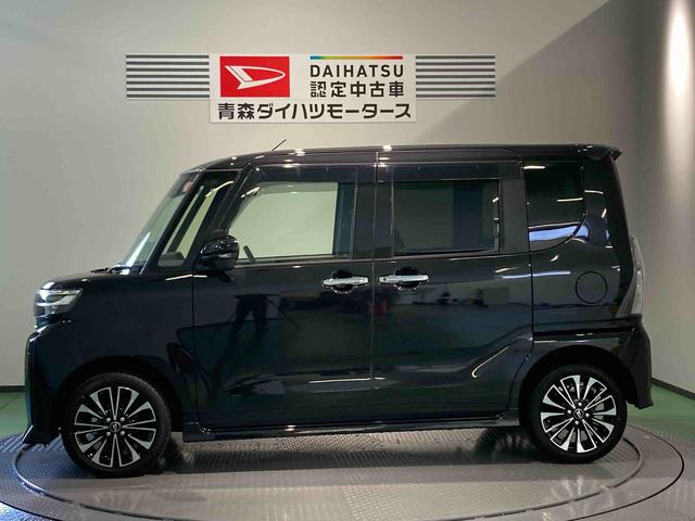 タントカスタムＲＳナビ　前席シートヒーター　下回り防錆済み　アルミ　ターボ　４ＷＤ　エアバッグ　キーフリー　ＡＢＳ（青森県）の中古車