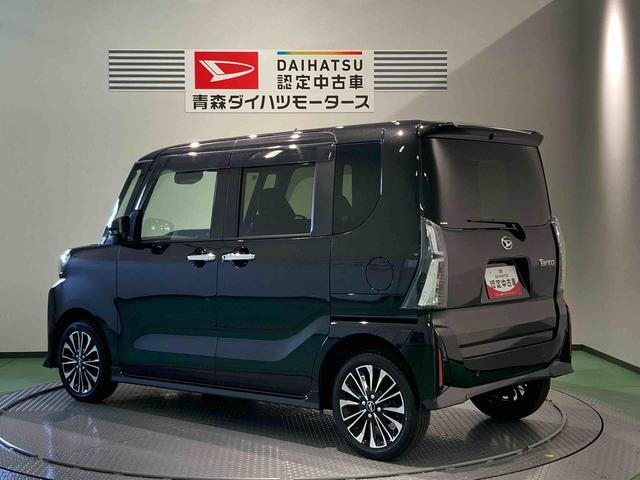 タントカスタムＲＳナビ　前席シートヒーター　下回り防錆済み　アルミ　ターボ　４ＷＤ　エアバッグ　キーフリー　ＡＢＳ（青森県）の中古車