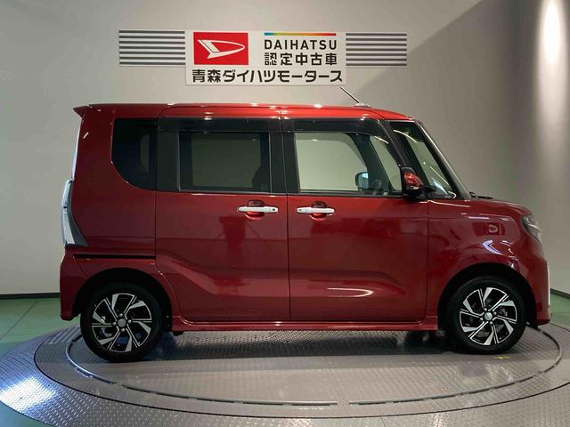 タントカスタムXナビ ドラレコ 前席シートヒーター 下回り防錆済み キーフリー 4WD スマートキー ABS エアバッグ アルミ(青森県)の中古車