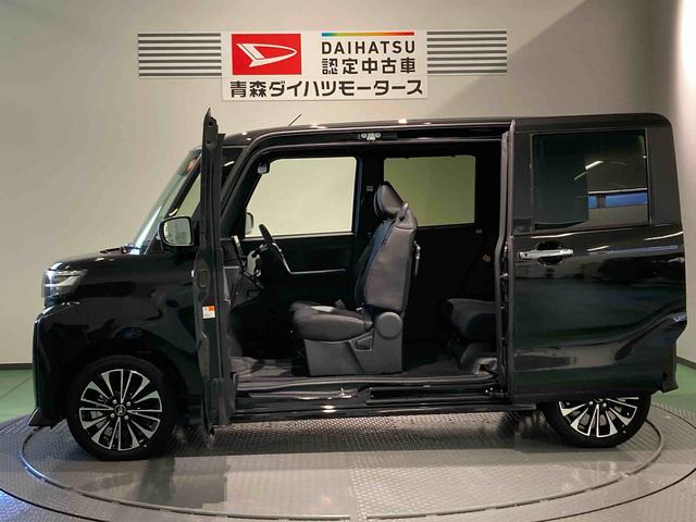 タントカスタムRSディスプレイオーディオ 前席シートヒーター 下回り防錆済み アルミ ターボ 4WD スマートキー エアバッグ キーフリー ABS(青森県)の中古車