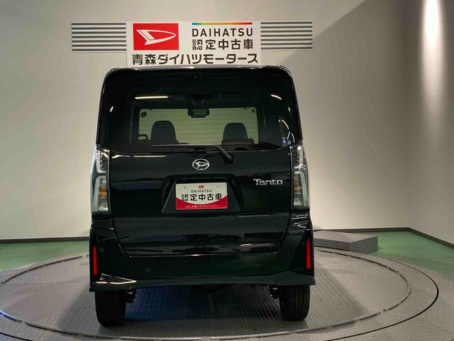 タントカスタムRSディスプレイオーディオ 前席シートヒーター 下回り防錆済み アルミ ターボ 4WD スマートキー エアバッグ キーフリー ABS(青森県)の中古車