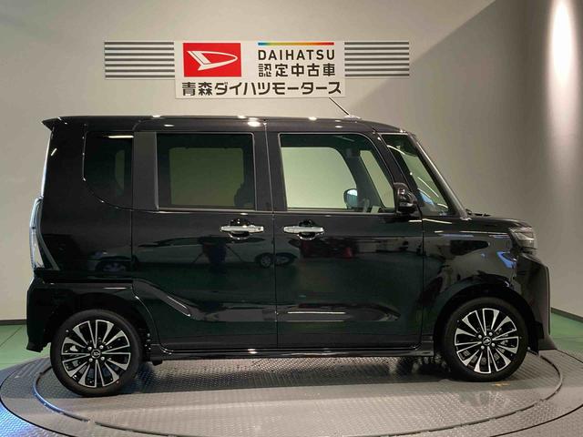 タントカスタムRSディスプレイオーディオ 前席シートヒーター 下回り防錆済み アルミ ターボ 4WD スマートキー エアバッグ キーフリー ABS(青森県)の中古車