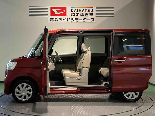 タントＸ下回り防錆済み　ナビ　スマ−トキ−　４ＷＤ　ＡＢＳ　エアバッグ　キーレス（青森県）の中古車