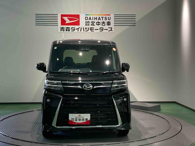 タントカスタムＲＳナビ　前席シートヒーター　下回り防錆済み　アルミ　ターボ　４ＷＤ　スマートキー　エアバッグ　キーフリー　ＡＢＳ（青森県）の中古車