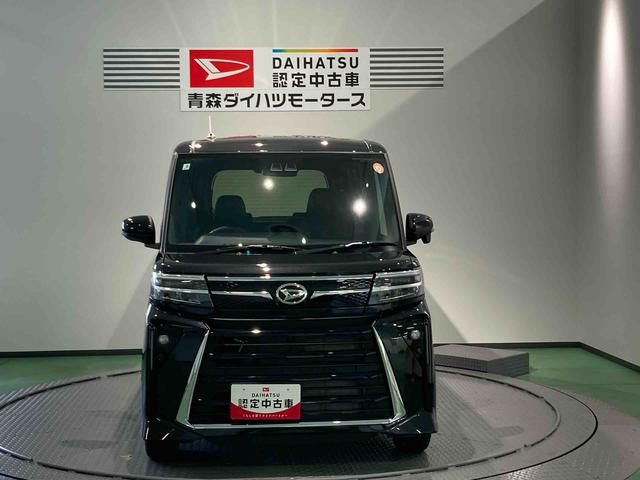 タントカスタムＲＳナビ　前席シートヒーター　下回り防錆済み　アルミ　ターボ　４ＷＤ　スマートキー　エアバッグ　キーフリー　ＡＢＳ（青森県）の中古車
