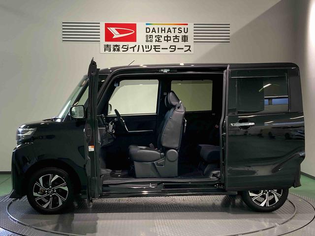 タントカスタムX下回り防錆済み 前席シートヒーター キーフリー 4WD スマートキー ABS エアバッグ アルミ(青森県)の中古車