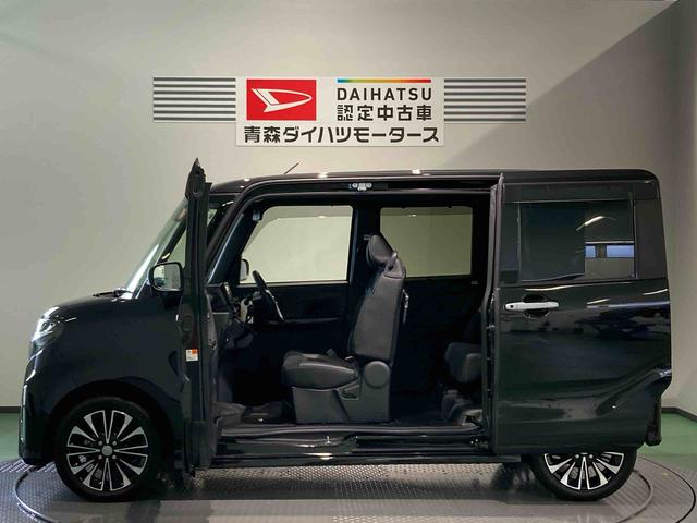 タントカスタムRSナビ 前席シートヒーター エンスタ 下回り防錆済み ターボ スマートキ− 4WD ETC アルミ ABS エアバッグ キーフリー(青森県)の中古車