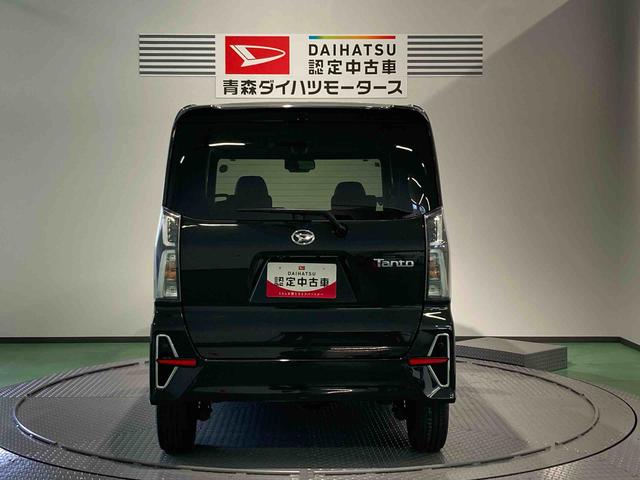 タントカスタムRSナビ 前席シートヒーター エンスタ 下回り防錆済み ターボ スマートキ− 4WD ETC アルミ ABS エアバッグ キーフリー(青森県)の中古車