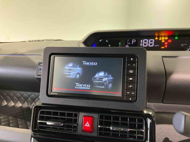 タントカスタムRSナビ 前席シートヒーター エンスタ 下回り防錆済み ターボ スマートキ− 4WD ETC アルミ ABS エアバッグ キーフリー(青森県)の中古車