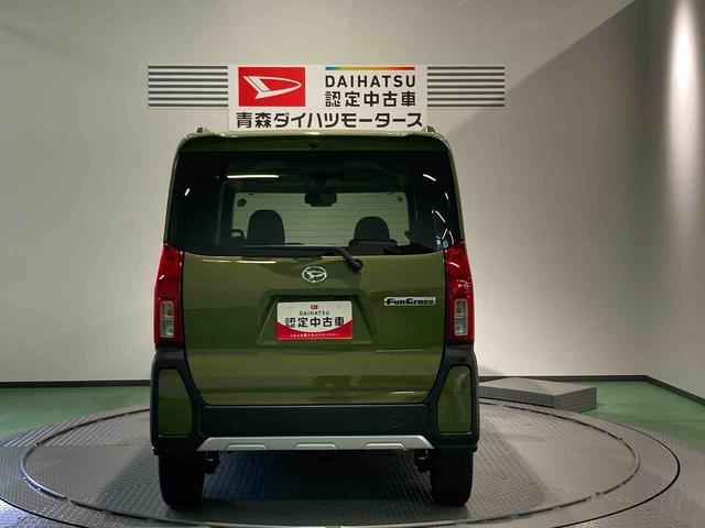 タントファンクロスターボリミテッドナビ 前席シートヒーター 下回り防錆済み スマートキー 4WD ETC ターボ(青森県)の中古車