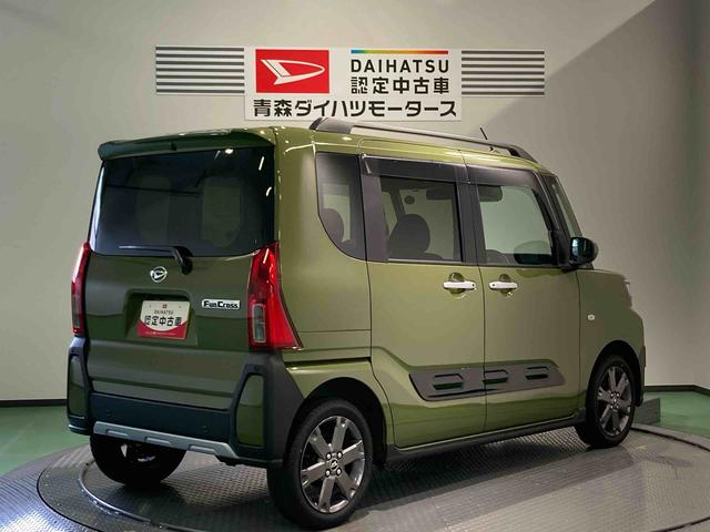 タントファンクロスターボリミテッドナビ 前席シートヒーター 下回り防錆済み スマートキー 4WD ETC ターボ(青森県)の中古車