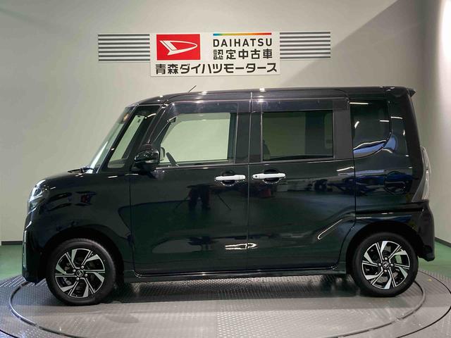 タントカスタムＸナビ　ドラレコ　エンスタ　前席シートヒーター　下回り防錆済み　アルミ　キーフリー　４ＷＤ　スマートキー　ＡＢＳ　エアバッグ（青森県）の中古車
