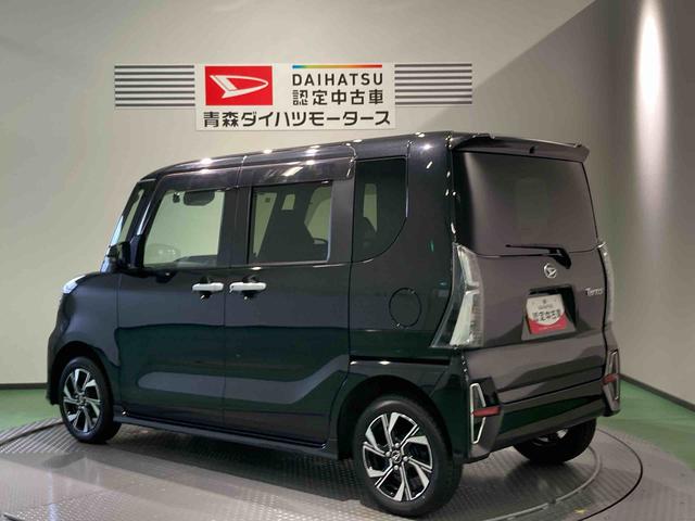 タントカスタムＸナビ　ドラレコ　エンスタ　前席シートヒーター　下回り防錆済み　アルミ　キーフリー　４ＷＤ　スマートキー　ＡＢＳ　エアバッグ（青森県）の中古車