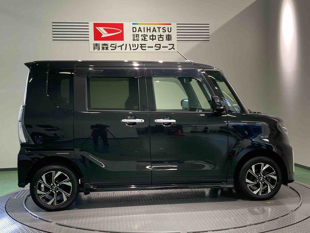 タントカスタムＸナビ　ドラレコ　エンスタ　前席シートヒーター　下回り防錆済み　アルミ　キーフリー　４ＷＤ　スマートキー　ＡＢＳ　エアバッグ（青森県）の中古車
