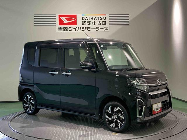 タントカスタムＸナビ　ドラレコ　エンスタ　前席シートヒーター　下回り防錆済み　アルミ　キーフリー　４ＷＤ　スマートキー　ＡＢＳ　エアバッグ（青森県）の中古車
