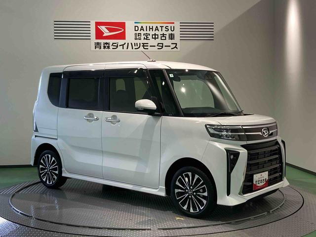 タントカスタムRS下回り防錆済み 前席シートヒーター ターボ スマートキ− 4WD アルミ ABS エアバッグ キーフリー(青森県)の中古車