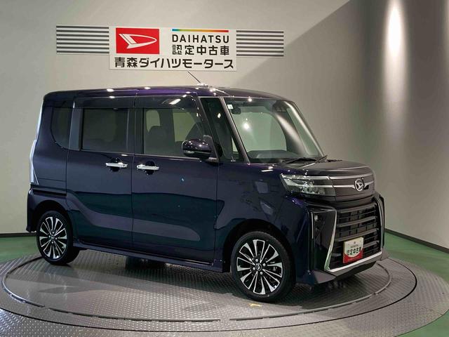 タントカスタムＲＳリミテッドディスプレイオーディオ　前席シートヒーター　下回り防錆済み　ＥＴＣ　４ＷＤ　スマートキー　ターボ（青森県）の中古車