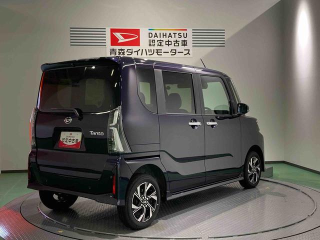 タントカスタムXリミテッド下回り防錆済み 前席シートヒーター ABS スマートキー 4WD ETC(青森県)の中古車