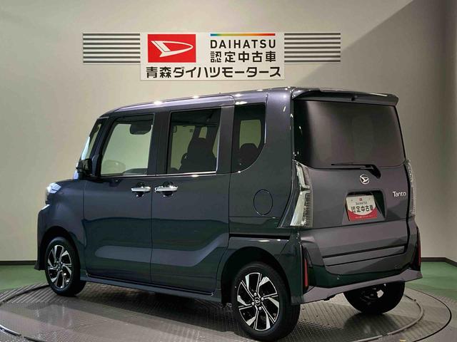 タントカスタムＸリミテッド下回り防錆済み　前席シートヒーター　ＡＢＳ　スマートキー　４ＷＤ　ＥＴＣ（青森県）の中古車