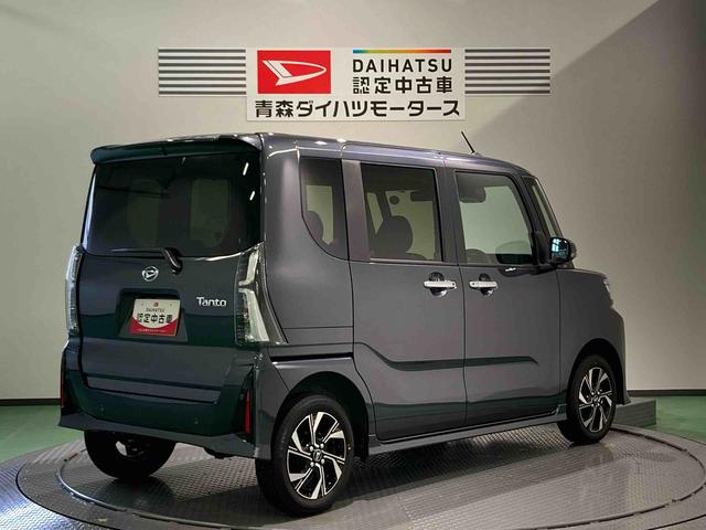 タントカスタムＸリミテッド下回り防錆済み　前席シートヒーター　ＡＢＳ　スマートキー　４ＷＤ　ＥＴＣ（青森県）の中古車