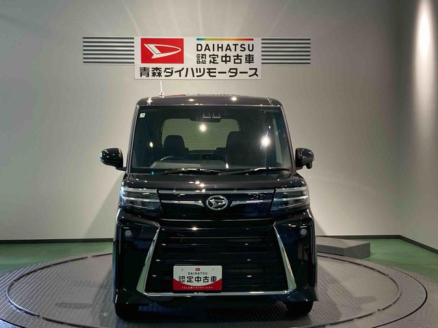 タントカスタムRSナビ 下回り防錆済み 前席シートヒーター ターボ スマートキ− 4WD アルミ ABS エアバッグ キーフリー(青森県)の中古車