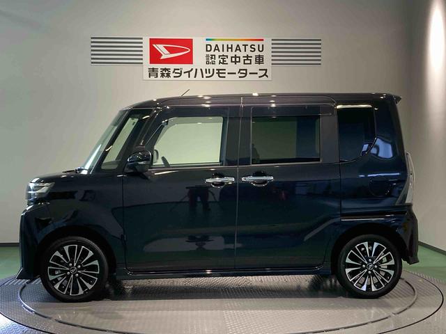 タントカスタムRSナビ 下回り防錆済み 前席シートヒーター ターボ スマートキ− 4WD アルミ ABS エアバッグ キーフリー(青森県)の中古車