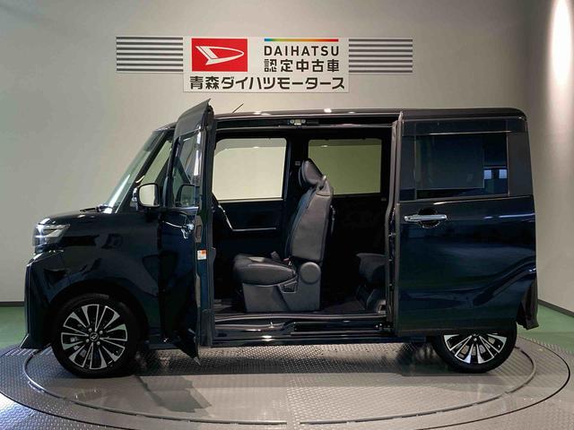 タントカスタムRSナビ 下回り防錆済み 前席シートヒーター ターボ スマートキ− 4WD アルミ ABS エアバッグ キーフリー(青森県)の中古車