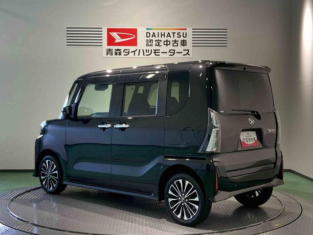 タントカスタムRSナビ 下回り防錆済み 前席シートヒーター ターボ スマートキ− 4WD アルミ ABS エアバッグ キーフリー(青森県)の中古車