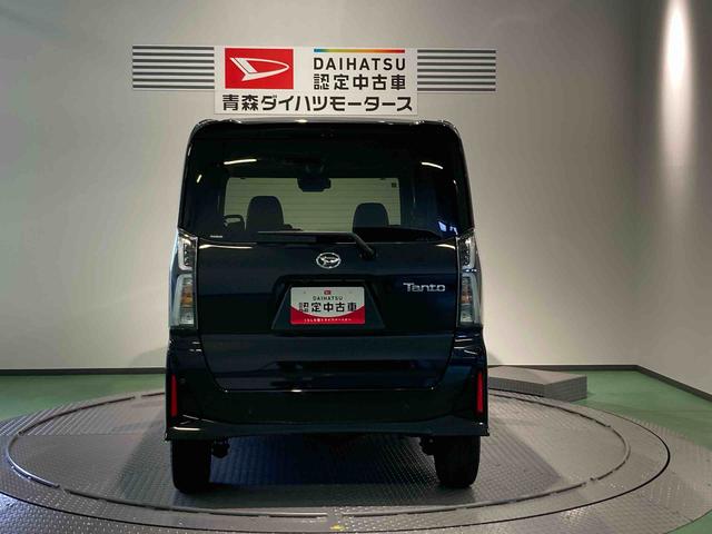 タントカスタムRSナビ 下回り防錆済み 前席シートヒーター ターボ スマートキ− 4WD アルミ ABS エアバッグ キーフリー(青森県)の中古車