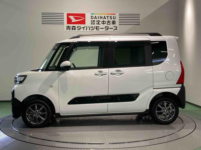 タントファンクロスナビ　前席シートヒーター　下回り防錆済み　４ＷＤ　キーフリー　スマートキー　アルミ　ＡＢＳ（青森県）の中古車