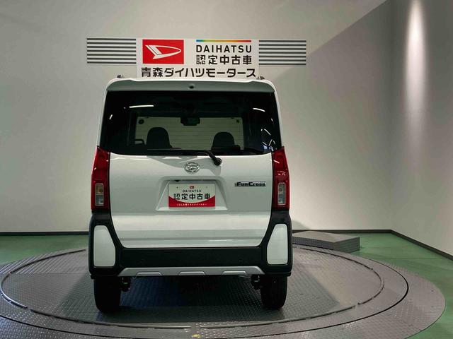 タントファンクロスナビ　前席シートヒーター　下回り防錆済み　４ＷＤ　キーフリー　スマートキー　アルミ　ＡＢＳ（青森県）の中古車