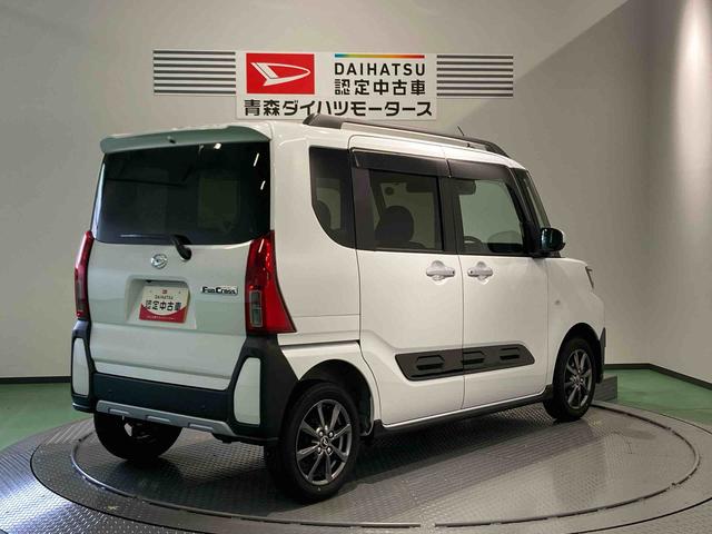 タントファンクロスナビ　前席シートヒーター　下回り防錆済み　４ＷＤ　キーフリー　スマートキー　アルミ　ＡＢＳ（青森県）の中古車