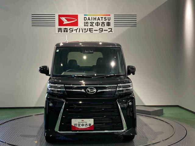 タントカスタムRSナビ 前席シートヒーター 下回り防錆済み ターボ スマートキ− 4WD アルミ ABS エアバッグ キーフリー(青森県)の中古車
